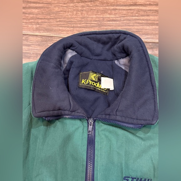 K Products Green and Navy STIHL Jacket - Picture 4 of 12